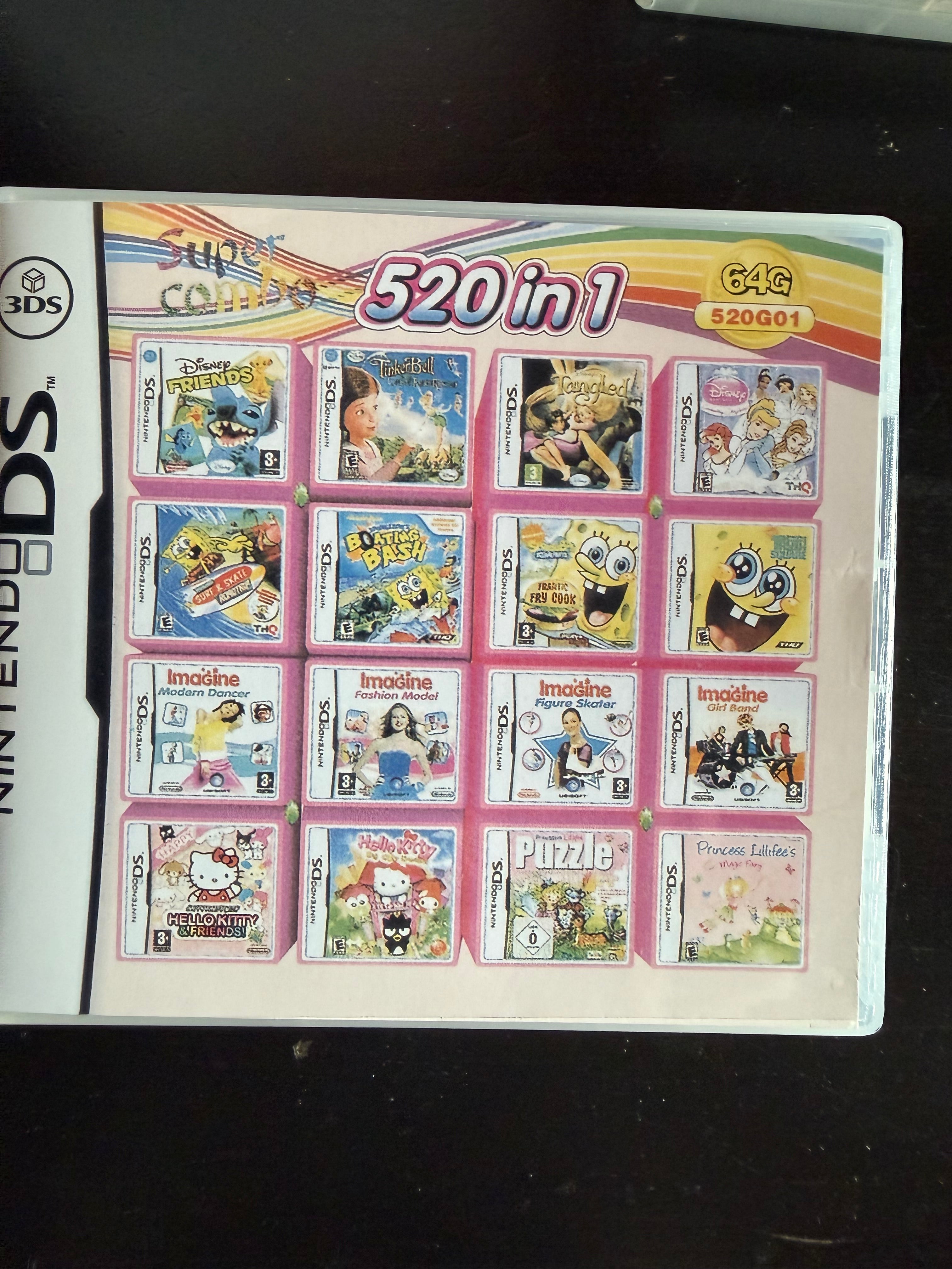🎈 Het Ultieme Cadeau: 520 Games op 1 Cartridge!