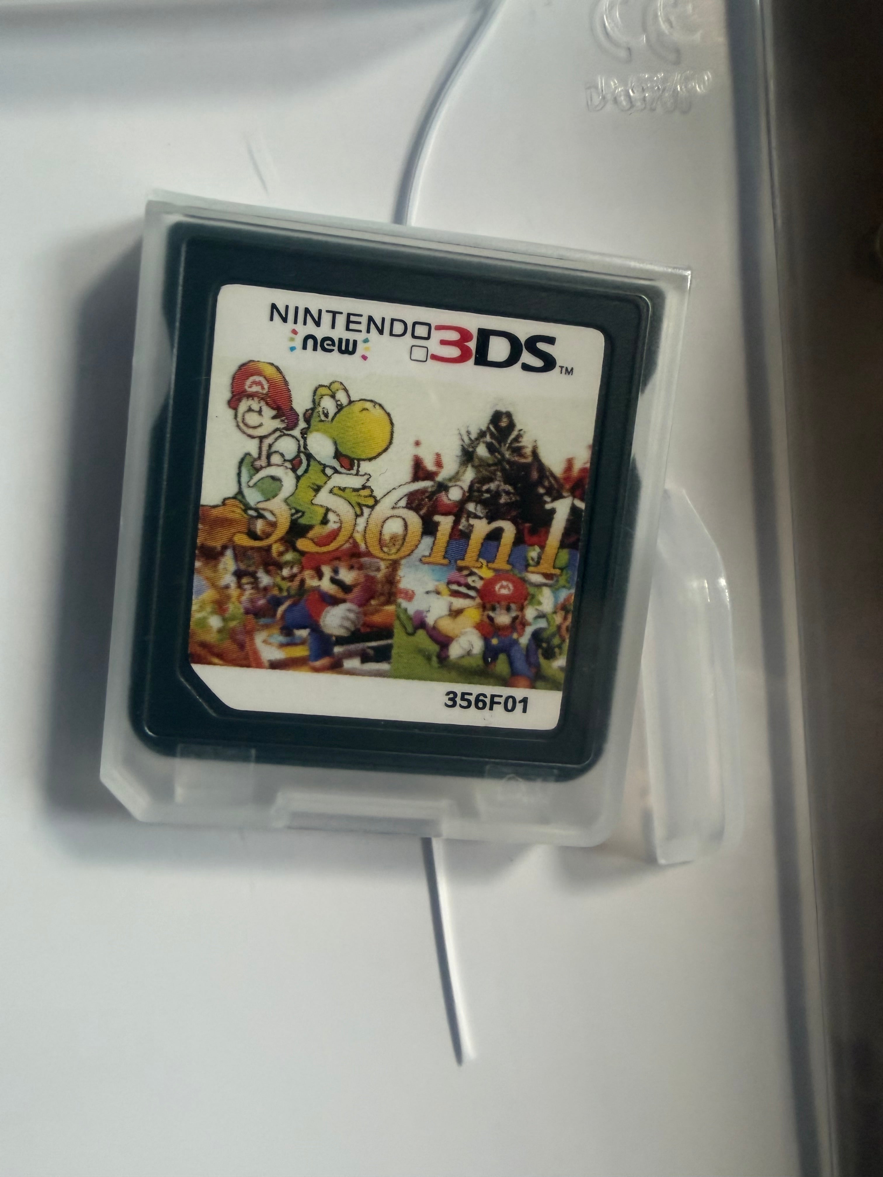 🎮 356-in-1 Multigame Cartridge voor Nintendo DS / 3DS – Jouw Ultieme Game Collectie!