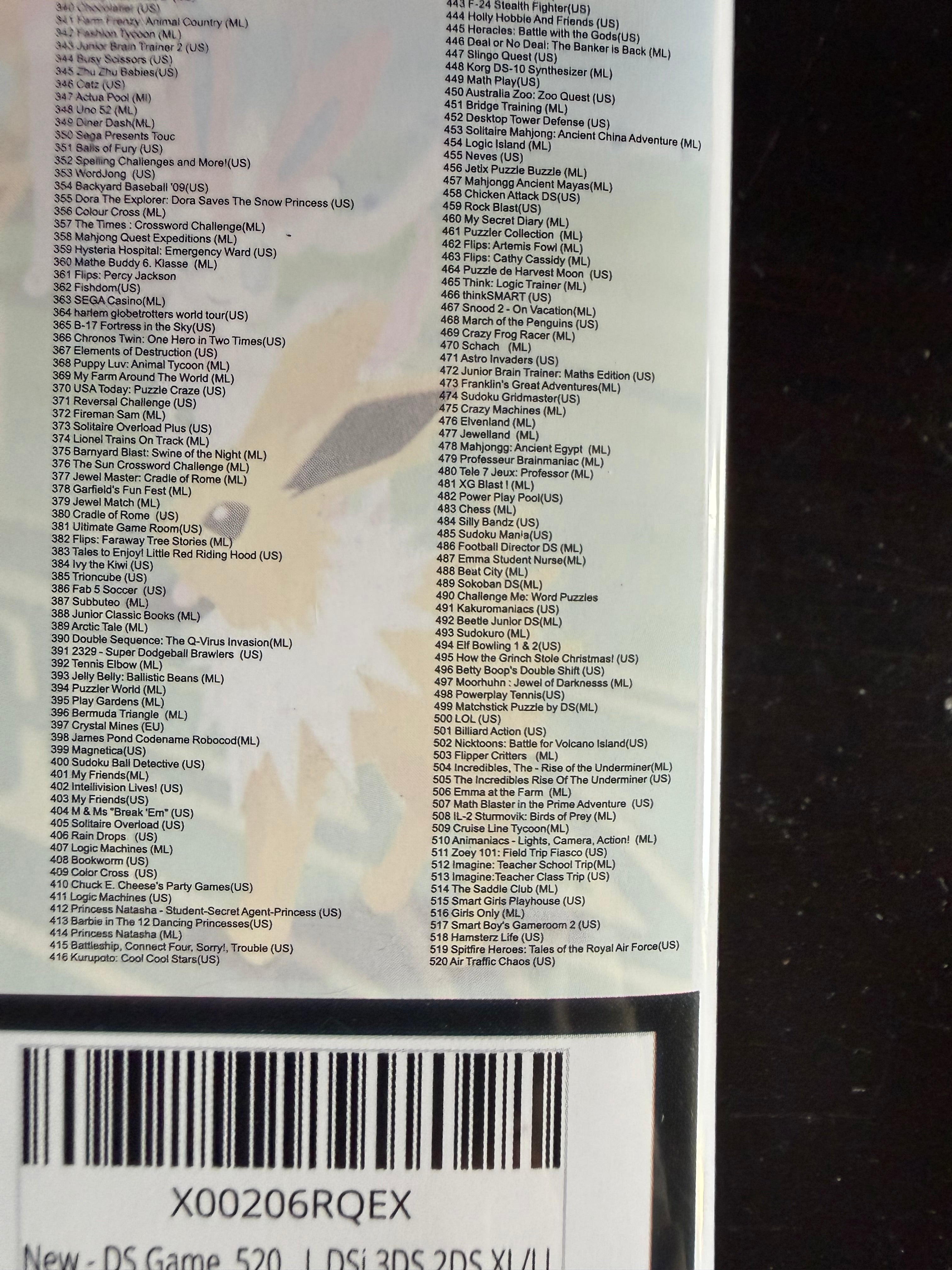 🎈 Het Ultieme Cadeau: 520 Games op 1 Cartridge!