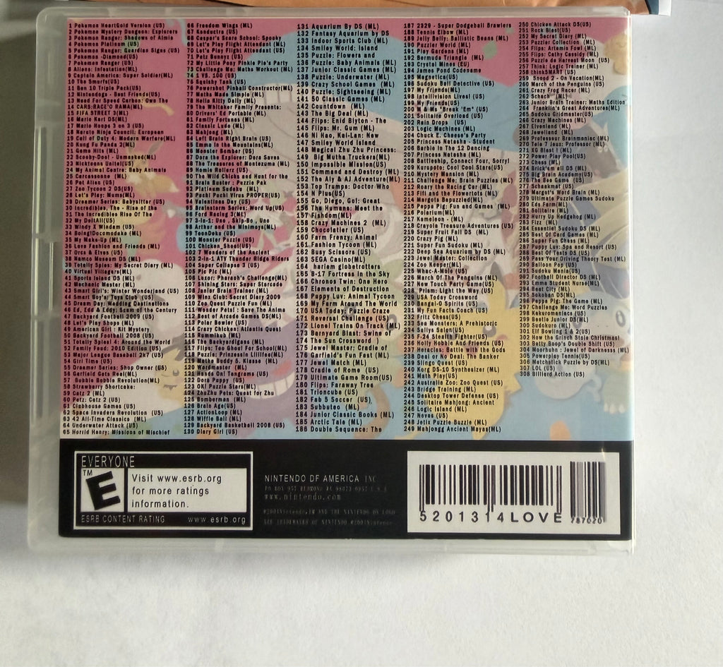 308-in-1 Ultieme Game Collectie voor Nintendo DS / 3DS