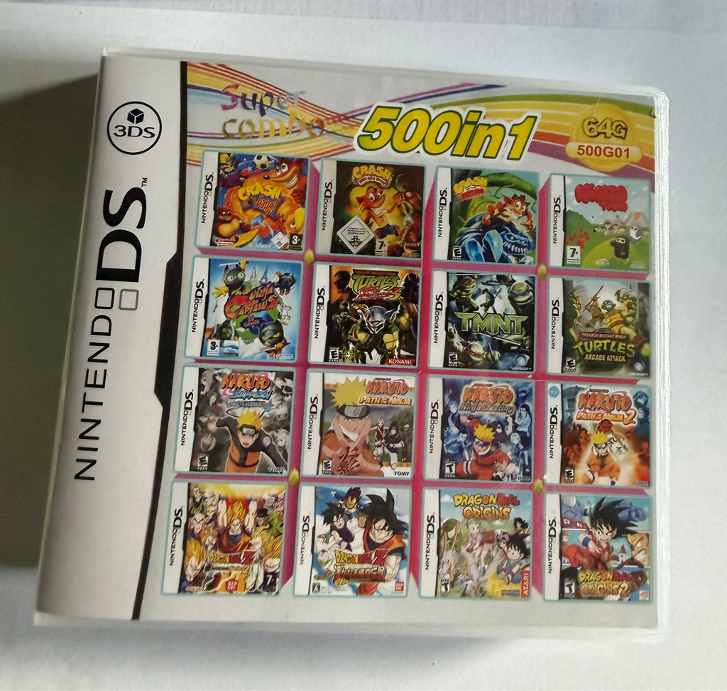 500-in-1 Nintendo DS & 3DS Super Combo – De Ultieme Game Collectie