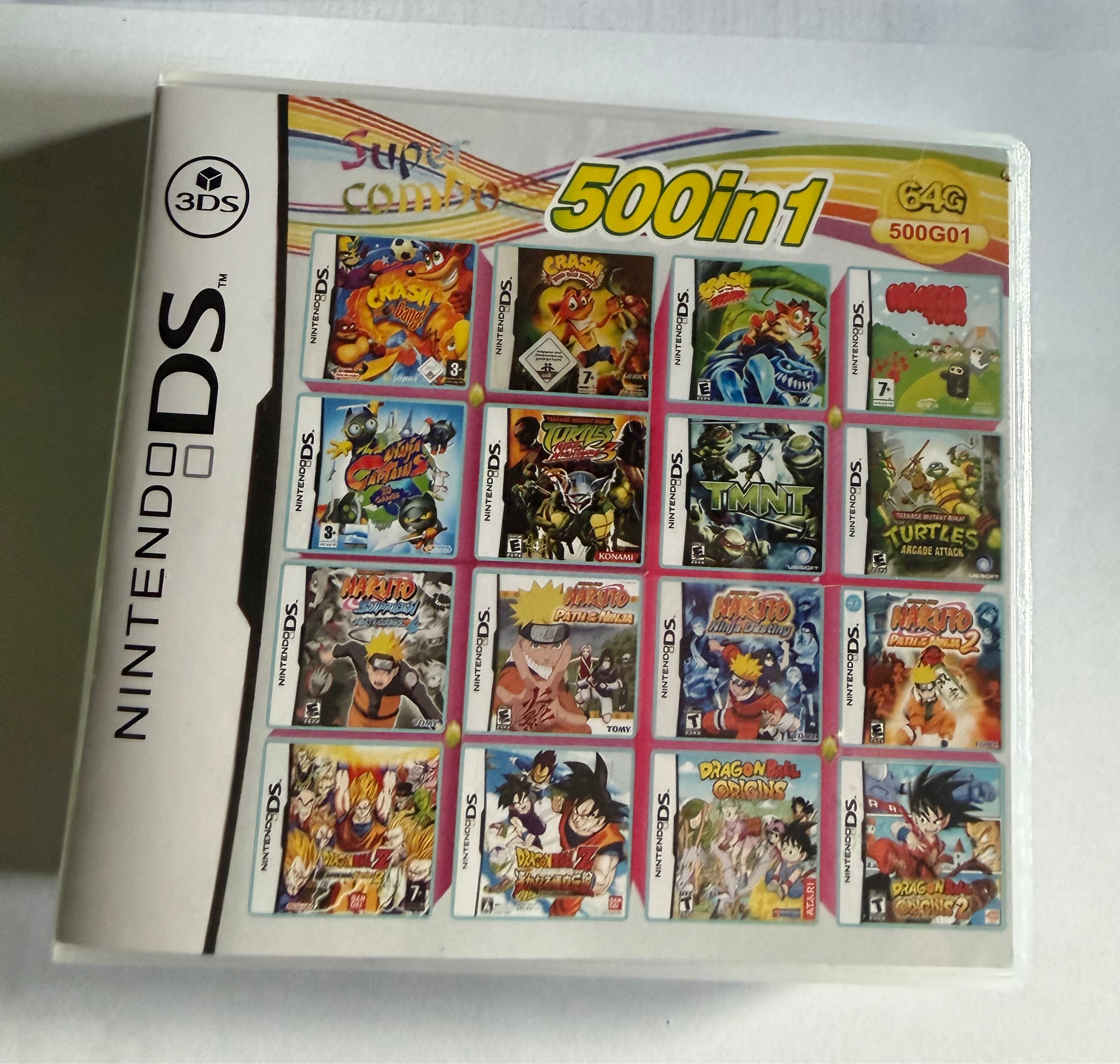 500-in-1 Nintendo DS & 3DS Super Combo – De Ultieme Game Collectie