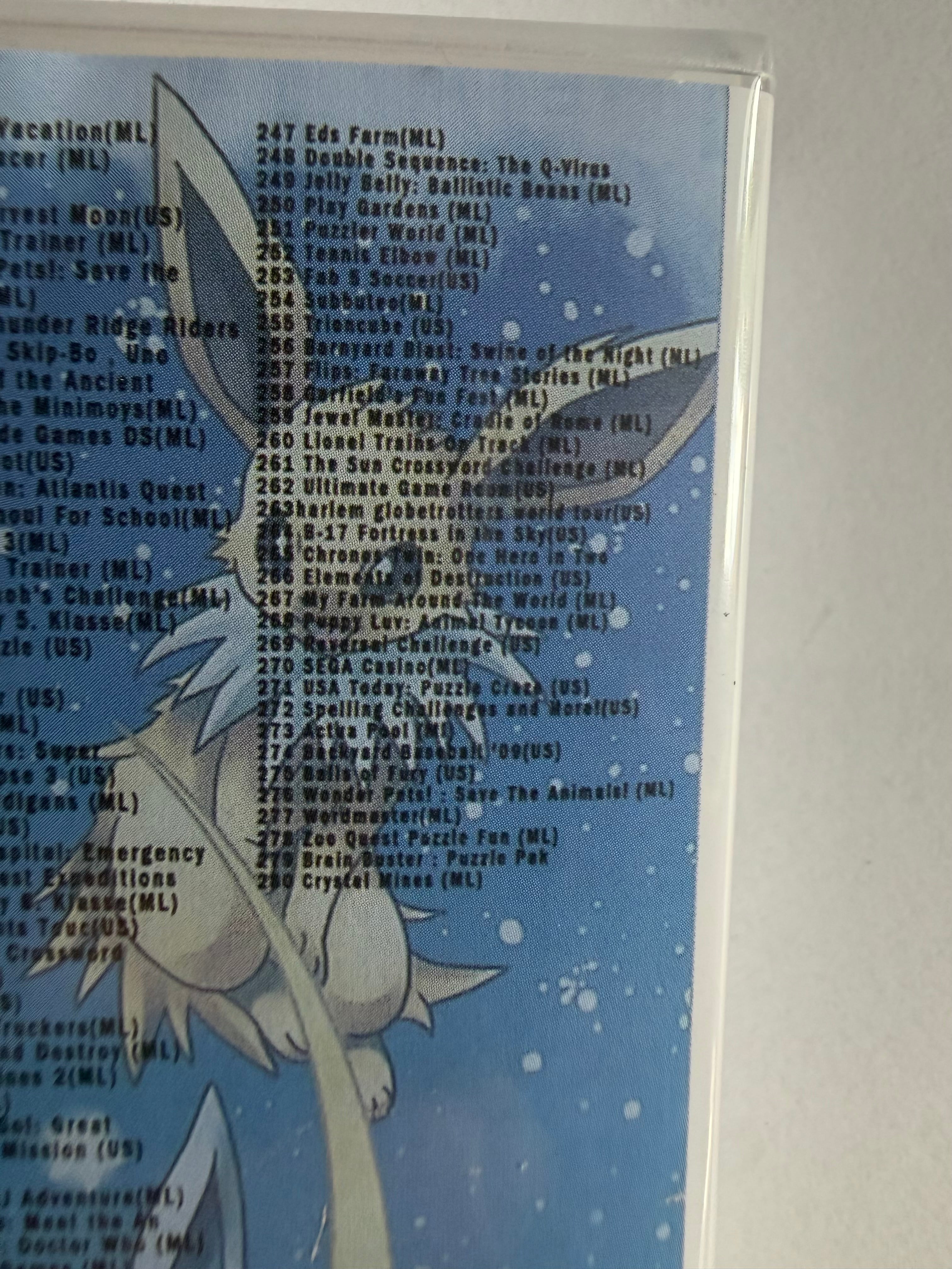 280-in-1 Nintendo DS Multi-Game Cartridge – Inclusief Pokémon Classics & Meer!