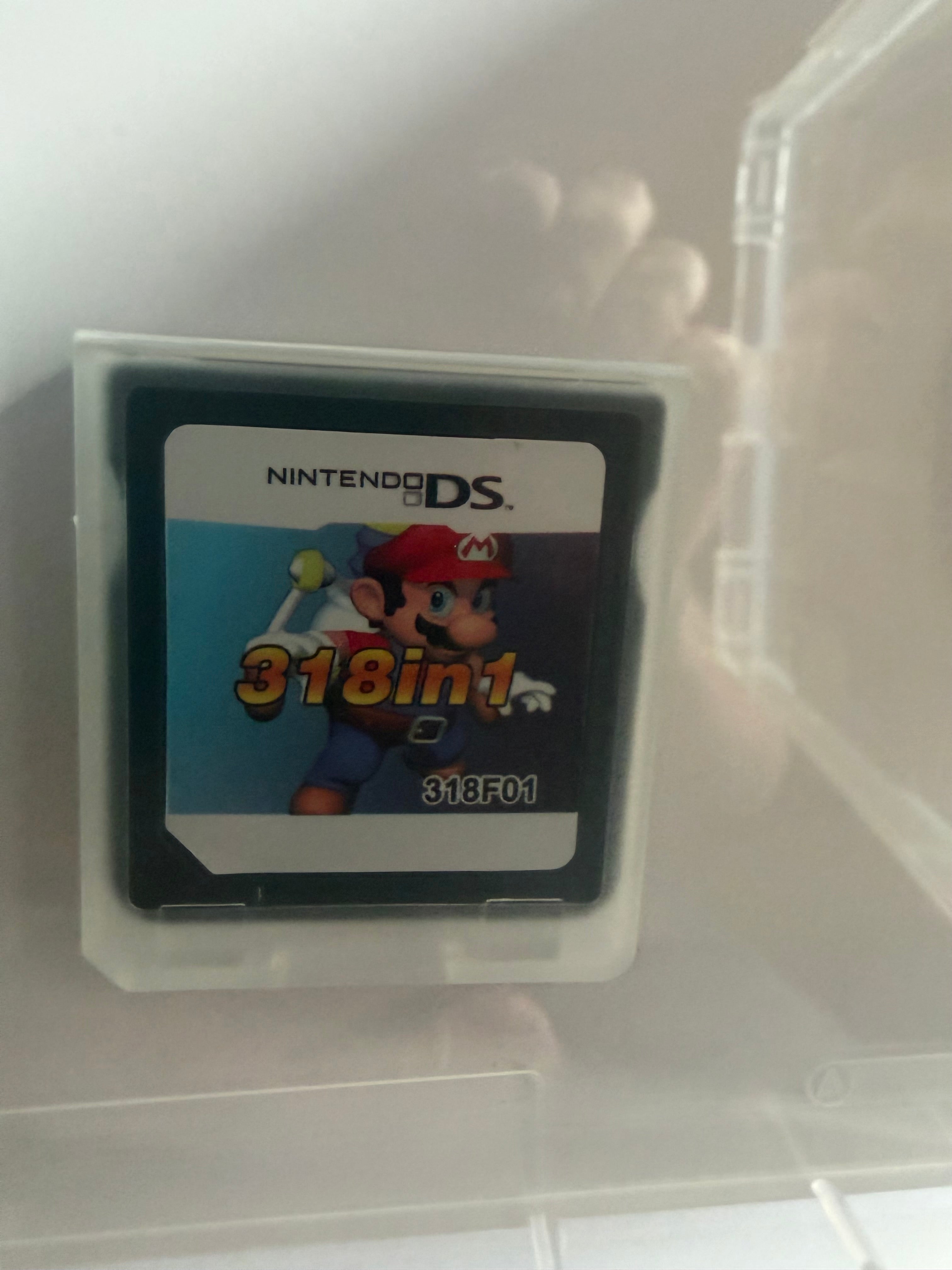 318 in 1 Spelcassette voor Nintendo DS / 3DS - De Ultieme Game Collectie!