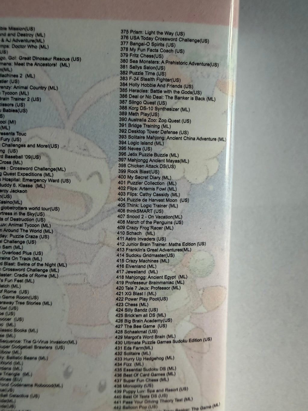 482-in-1 Nintendo DS & 3DS Game Collectie – De Ultieme Nintendo Klassiekers